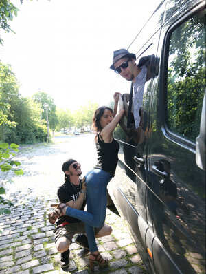 Time to stop and besides stare and besides worship! German newbie gets fucked