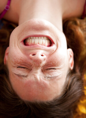 Gals with playful tongues doing what they can to get off