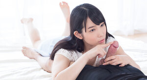 Adorable Japanese broad shows off on each and all fours to be horny