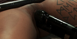 Mia Stiletto shows her fantastic pussy and also looks hot as fuck