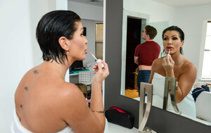 Soccer mom Shay Fox takes a hard fuck from stepson Kyle Mason