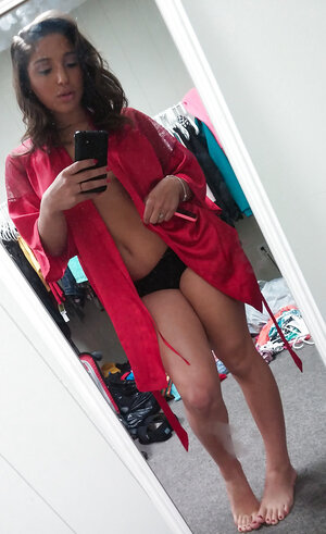 Abella Danger looks incredible while showing off half nude