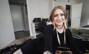 He pulverizes her willing snatch after she teases him a bunch