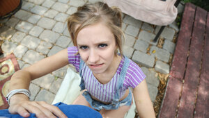 Rachel James is a smoking hot teen who wants a daddy's dick in Point of view