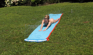 Amber Moore shows what she can do with sprinklers as well