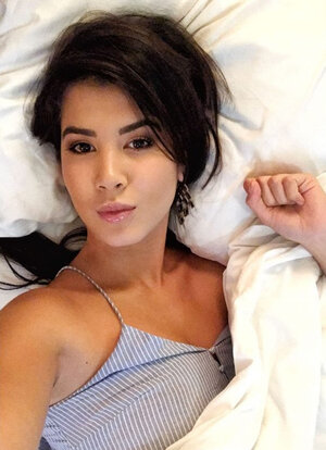 Dee snaps selfies in her everyday clothes and also then in sexy underwear