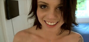 Alice Manson gets picked up off the street & masturbates for some quick cash