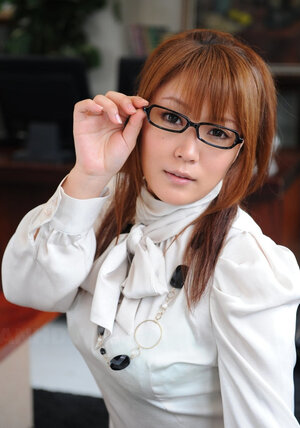 Outstanding Eastern redhead with glasses spreads legs flashing panties