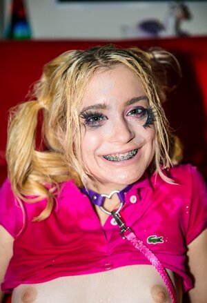 Young and fresh slut with braces and small bra buddies needs anybody to tame her love hole