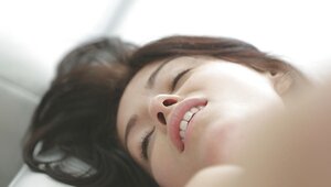 Babe from college is incredibly excited and sexy but she has no BF and masturbates