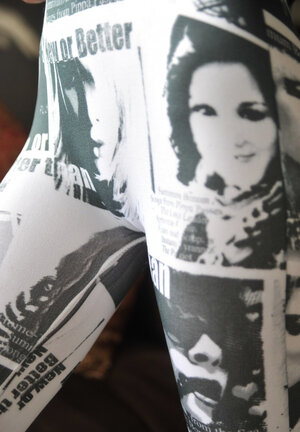 Raven-haired babe with tiny breasts takes off tight leggins and furthermore flaunts her fuck hole