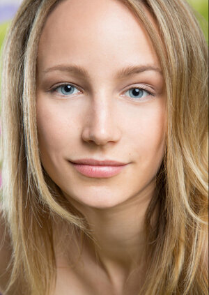 Young-looking fabulous princess with bright eyes loves her fun parts and cuts them fat