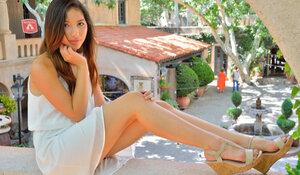 Hot adorable bitch needs fans to know what she has under her clothes